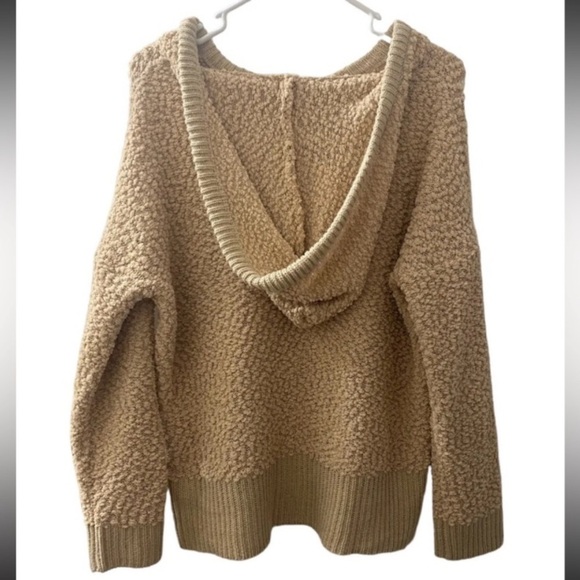 Fashion Nova After Dark Taupe Hooded Sweatshirt Plus Size 1X Women’s - Picture 5 of 15